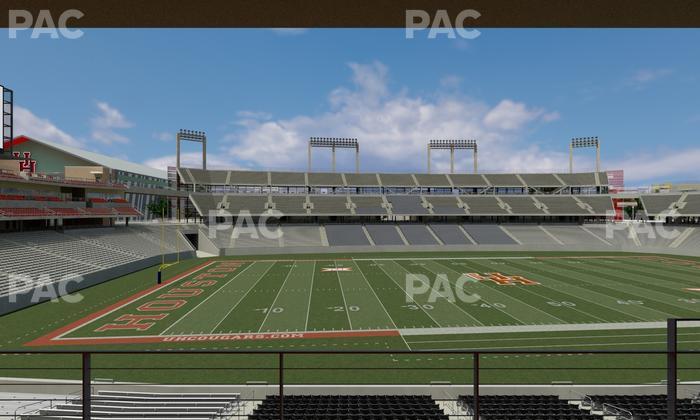 TDECU Stadium - Section Suite 219 Seat View