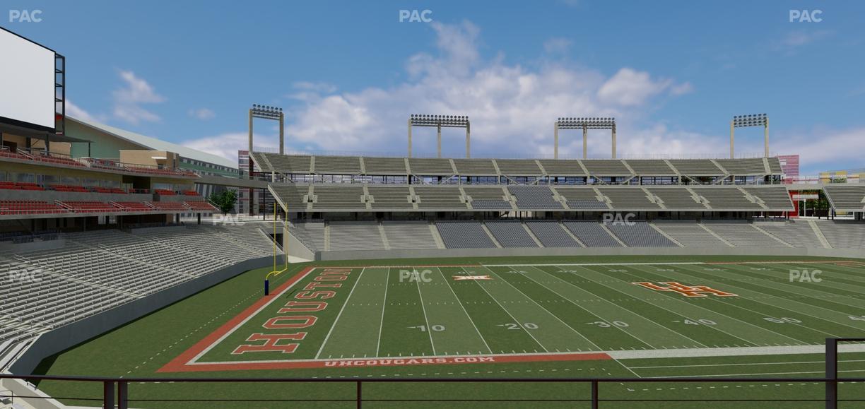 TDECU Stadium - Section Suite 221 Seat View