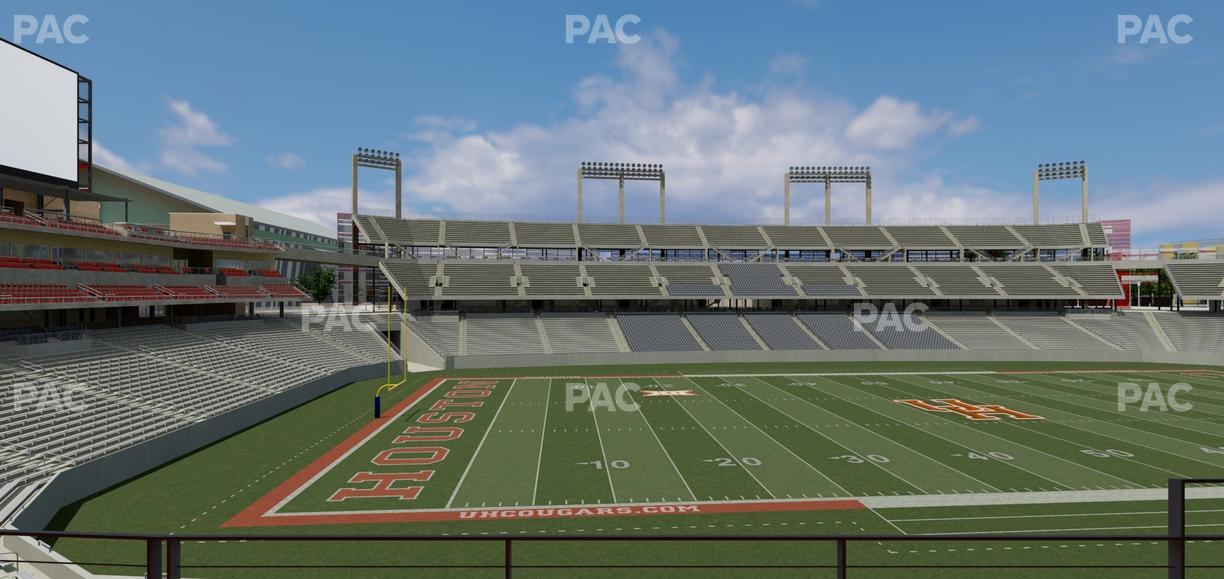 TDECU Stadium - Section Suite 221 Seat View