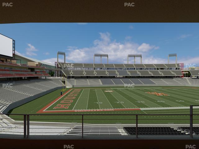 TDECU Stadium - Section Suite 221 Seat View