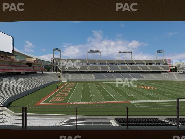 TDECU Stadium - Section Suite 221 Seat View
