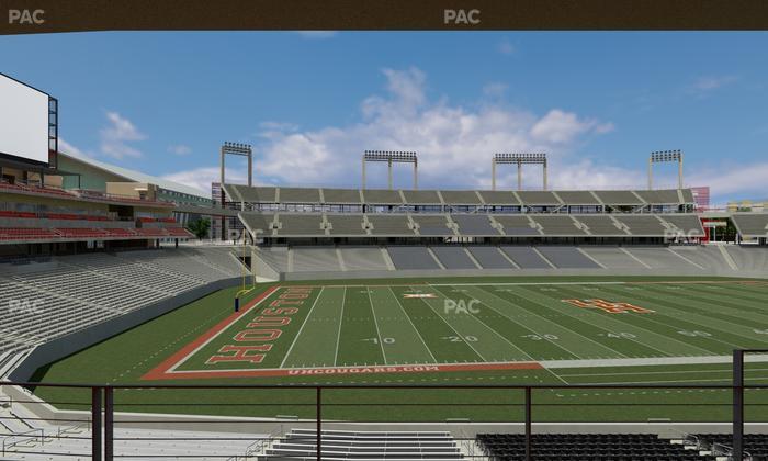 TDECU Stadium - Section Suite 221 Seat View