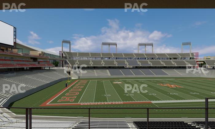 TDECU Stadium - Section Suite 221 Seat View