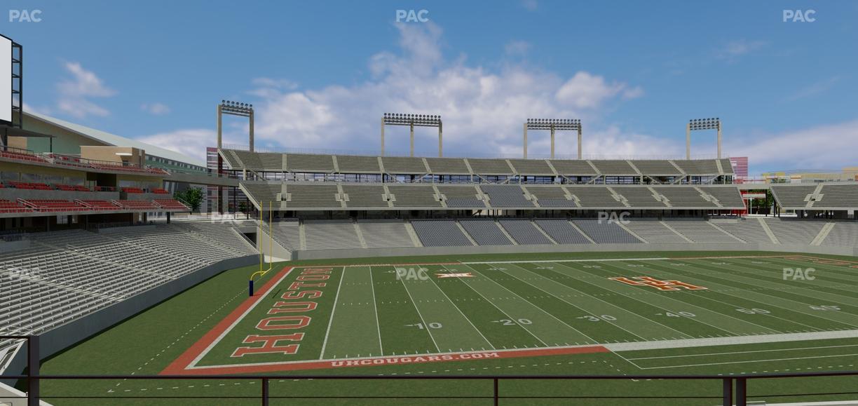 TDECU Stadium - Section Suite 222 Seat View