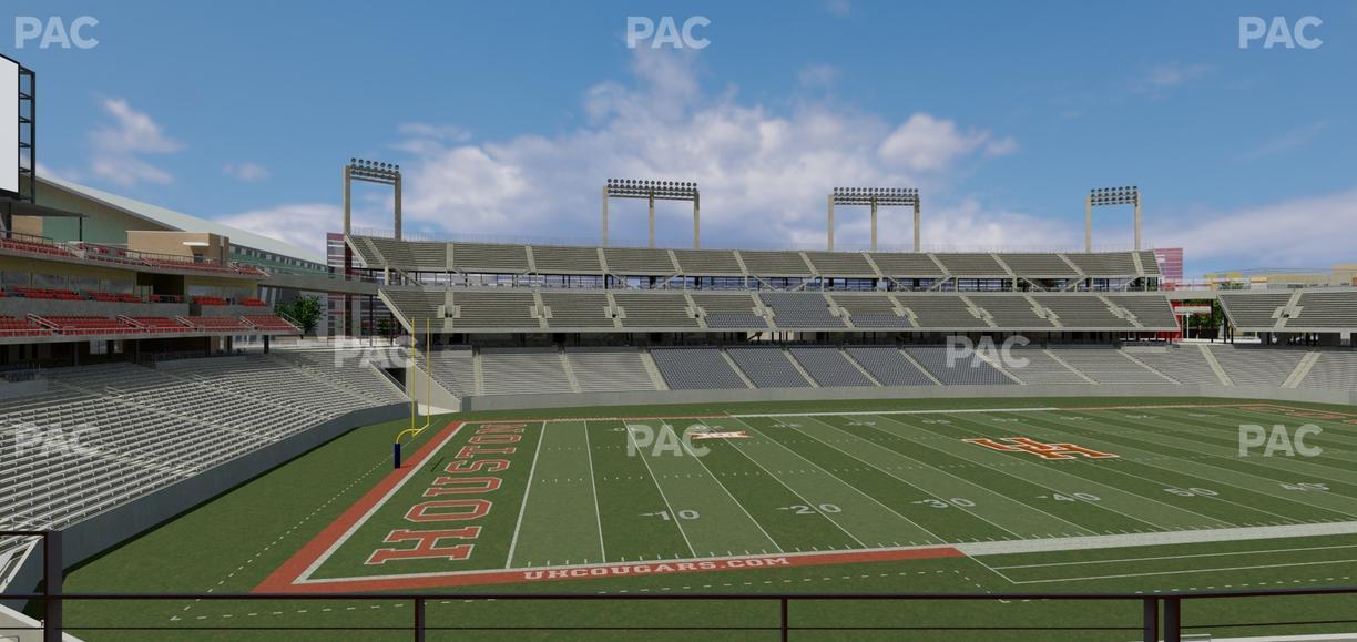 TDECU Stadium - Section Suite 222 Seat View