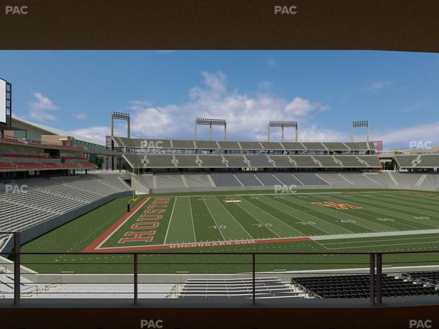 TDECU Stadium - Section Suite 222 Seat View