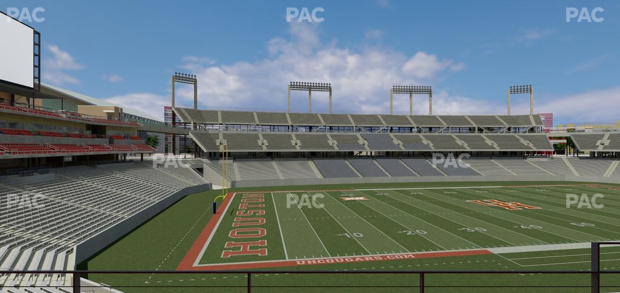 TDECU Stadium - Section Suite 223 Seat View