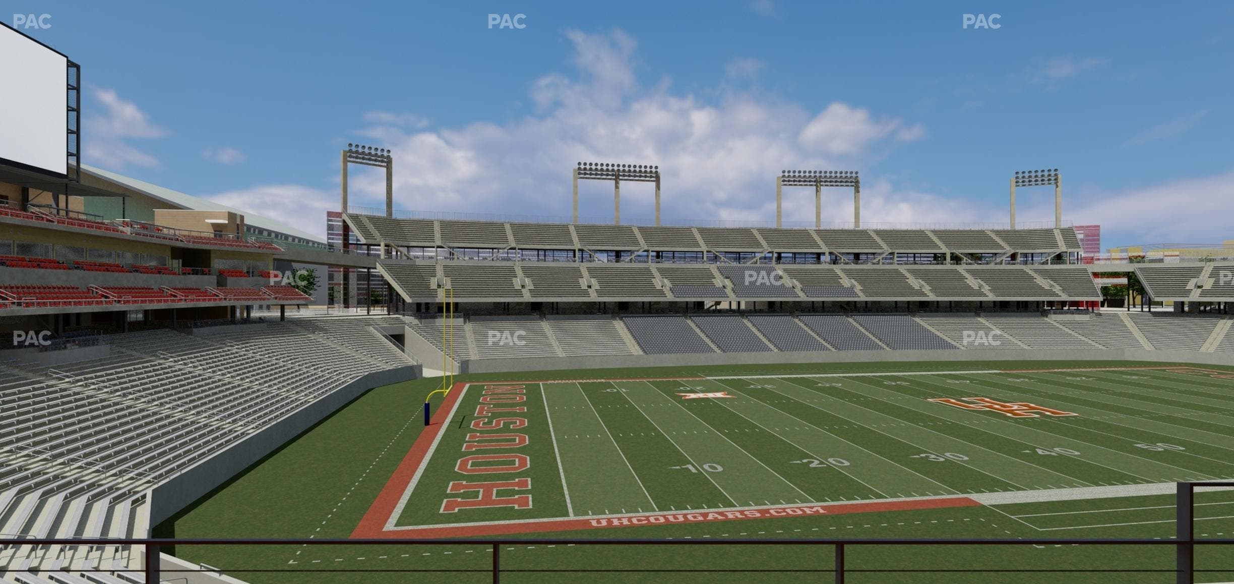 TDECU Stadium - Section Suite 223 Seat View