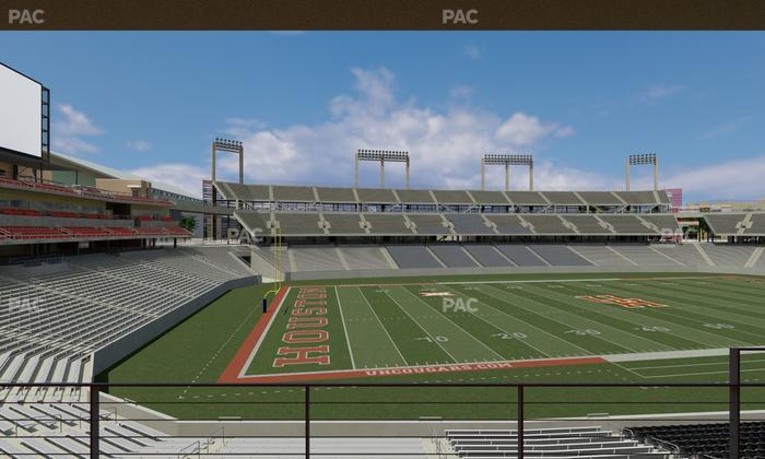 TDECU Stadium - Section Suite 223 Seat View
