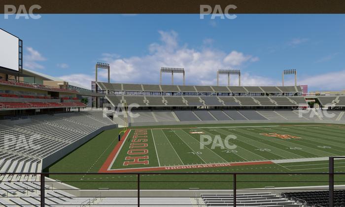 TDECU Stadium - Section Suite 223 Seat View