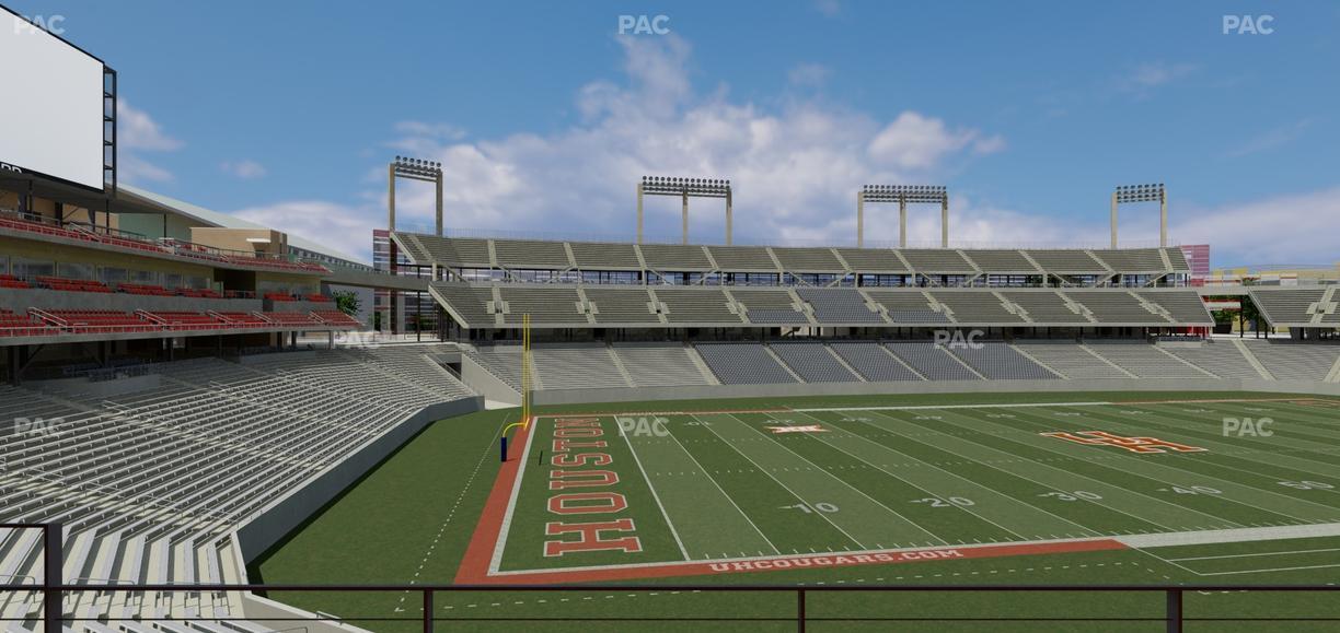 TDECU Stadium - Section Suite 224 Seat View