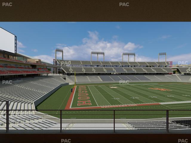 TDECU Stadium - Section Suite 224 Seat View