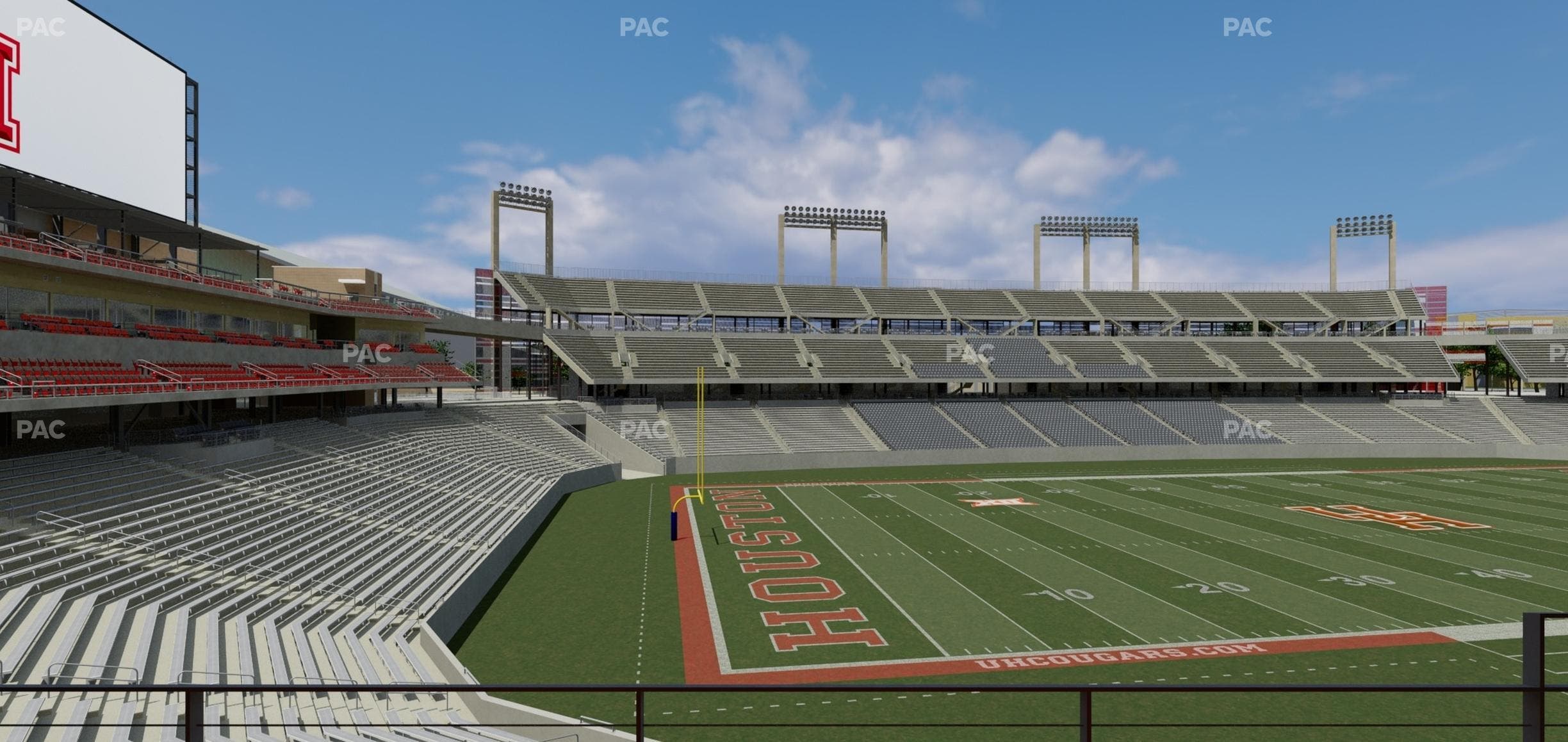 TDECU Stadium - Section Suite 225 Seat View