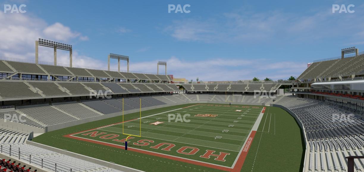 TDECU Stadium - Section Wv 200 Seat View