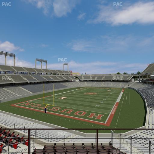 TDECU Stadium - Section Wv 200 Seat View