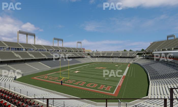 TDECU Stadium - Section Wv 200 Seat View