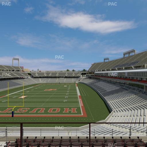 TDECU Stadium - Section Wv 201 Seat View