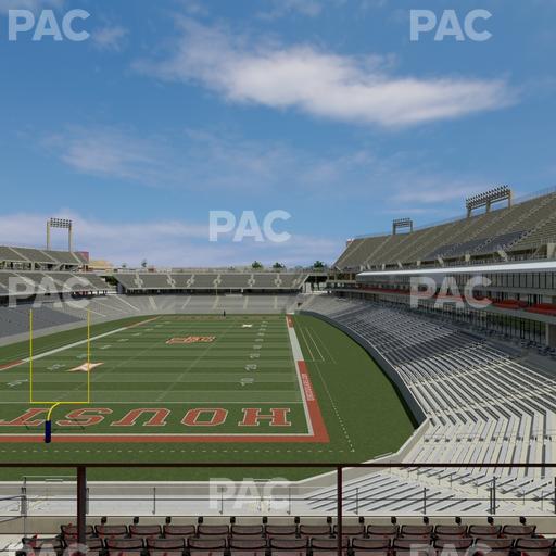 TDECU Stadium - Section Wv 201 Seat View