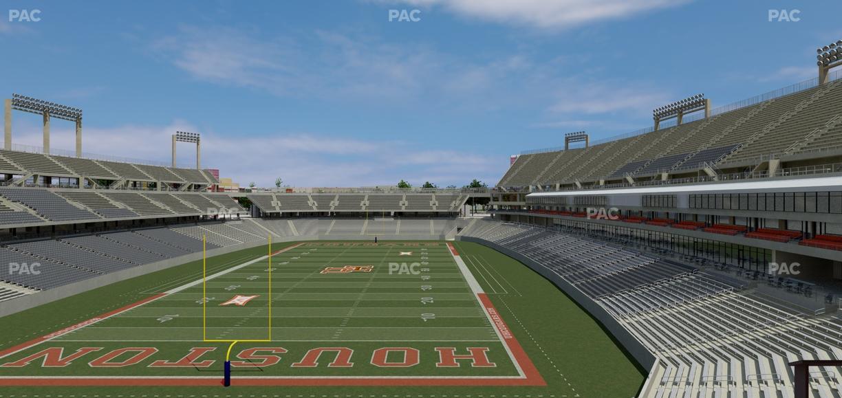 TDECU Stadium - Section Wv 202 Seat View
