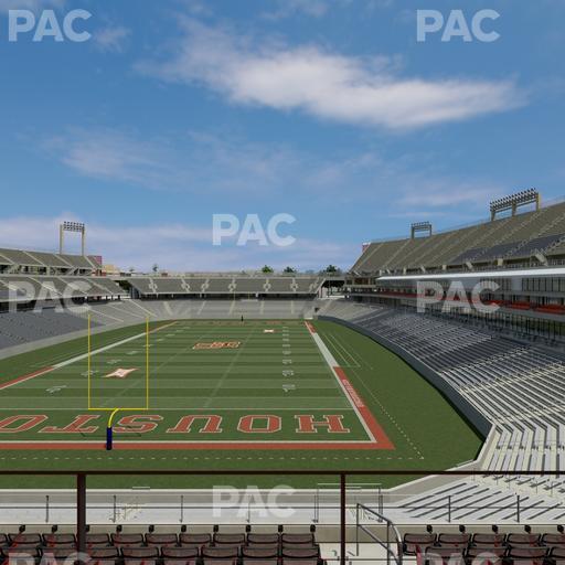 TDECU Stadium - Section Wv 202 Seat View