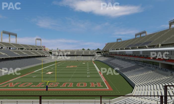 TDECU Stadium - Section Wv 202 Seat View
