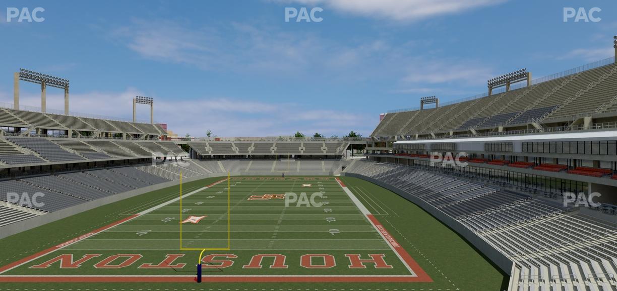 TDECU Stadium - Section Wv 203 Seat View