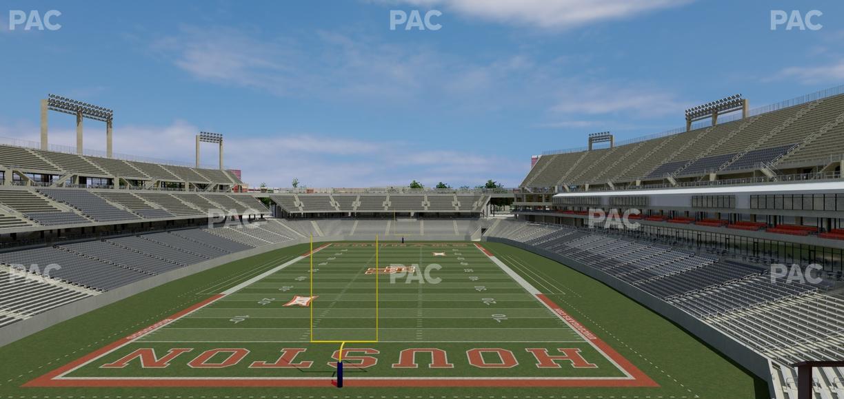 TDECU Stadium - Section Wv 204 Seat View