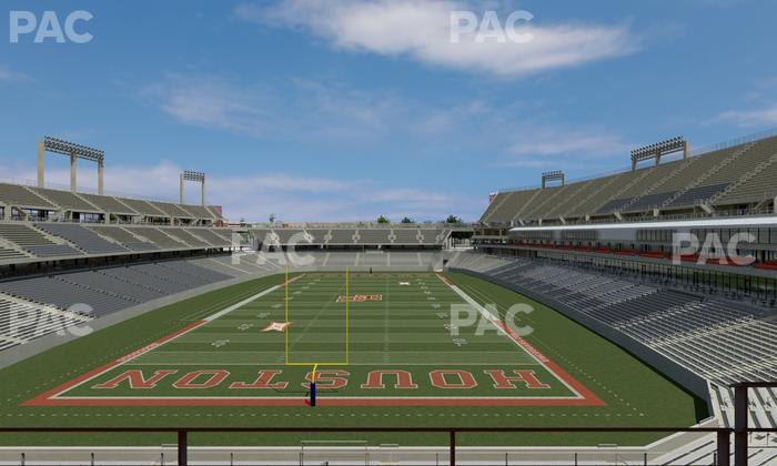 TDECU Stadium - Section Wv 204 Seat View