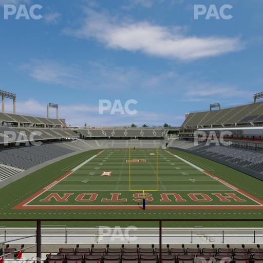 TDECU Stadium - Section Wv 206 Seat View