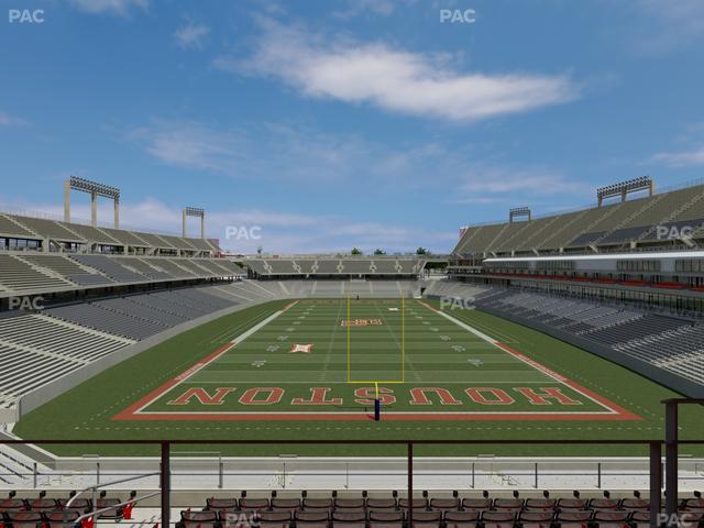 TDECU Stadium - Section Wv 206 Seat View