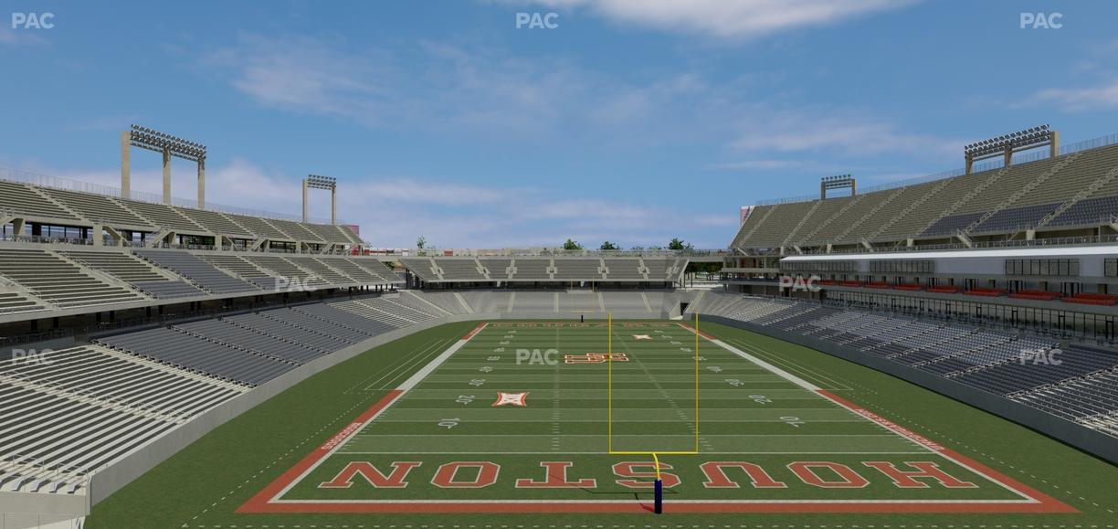 TDECU Stadium - Section Wv 207 Seat View