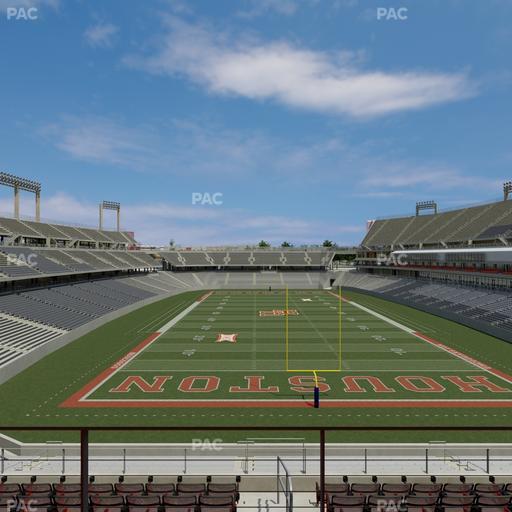 TDECU Stadium - Section Wv 207 Seat View