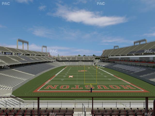 TDECU Stadium - Section Wv 207 Seat View