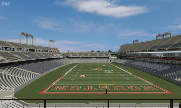 TDECU Stadium - Section Wv 207 Seat View