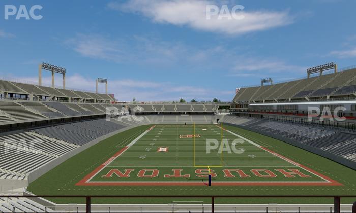 TDECU Stadium - Section Wv 207 Seat View