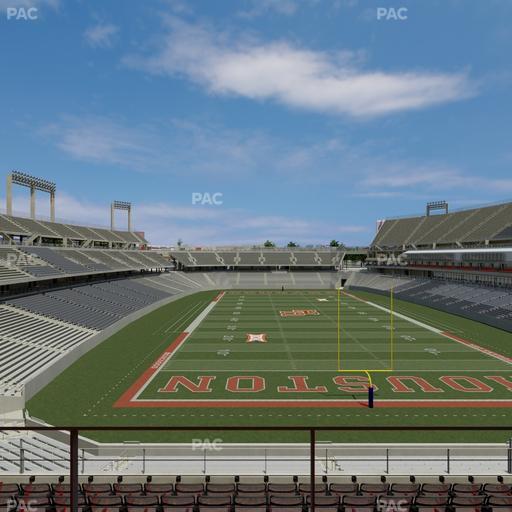 TDECU Stadium - Section Wv 208 Seat View