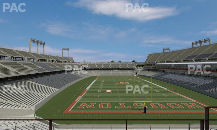 TDECU Stadium - Section Wv 208 Seat View