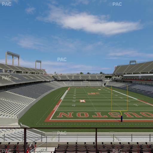 TDECU Stadium - Section Wv 209 Seat View