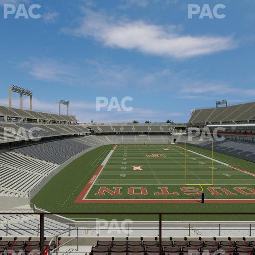 TDECU Stadium - Section Wv 209 Seat View
