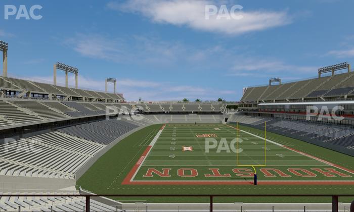 TDECU Stadium - Section Wv 209 Seat View