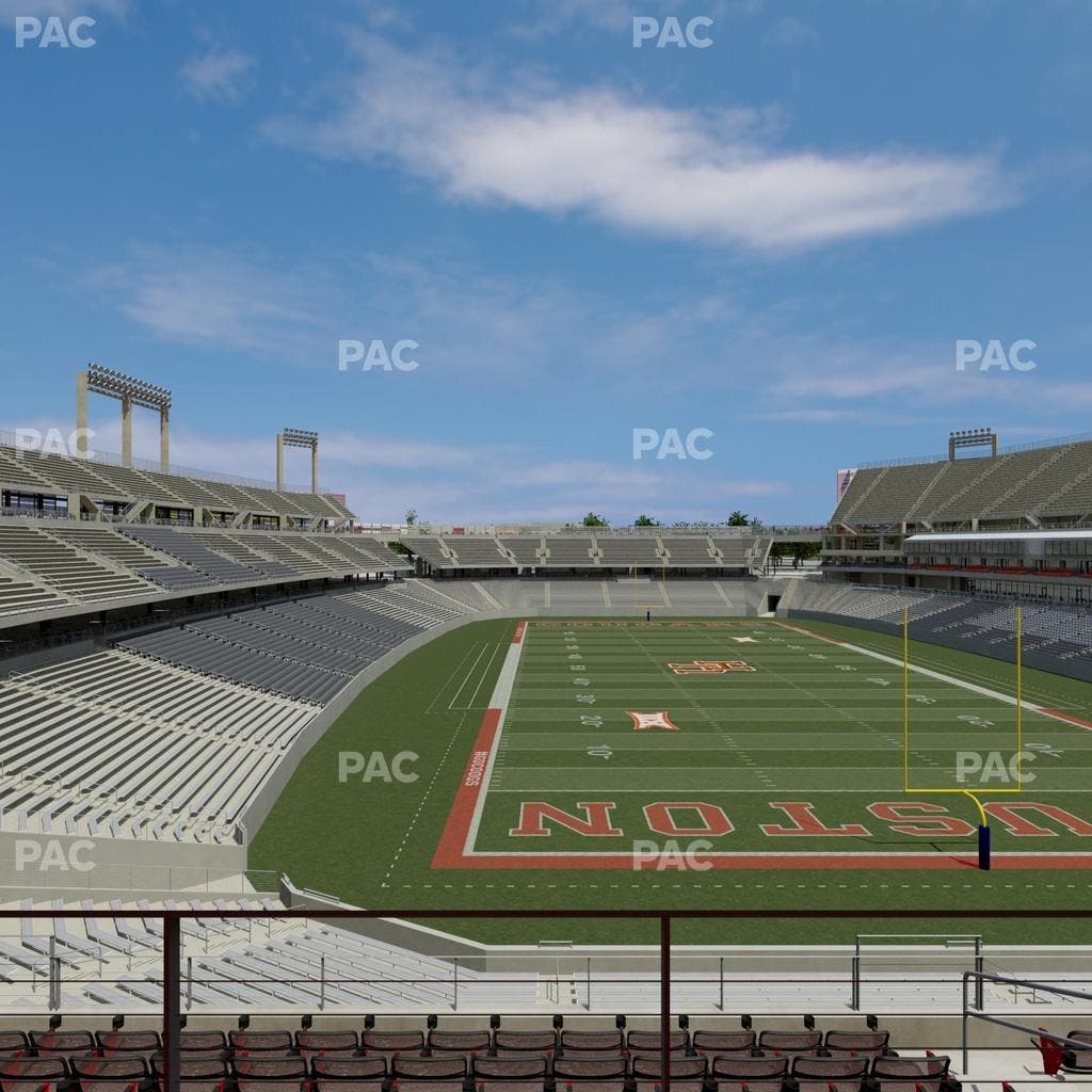 TDECU Stadium - Section Wv 210 Seat View