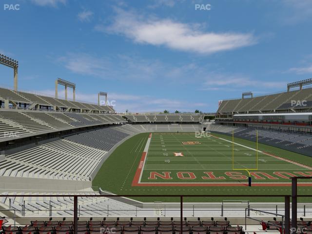 TDECU Stadium - Section Wv 210 Seat View