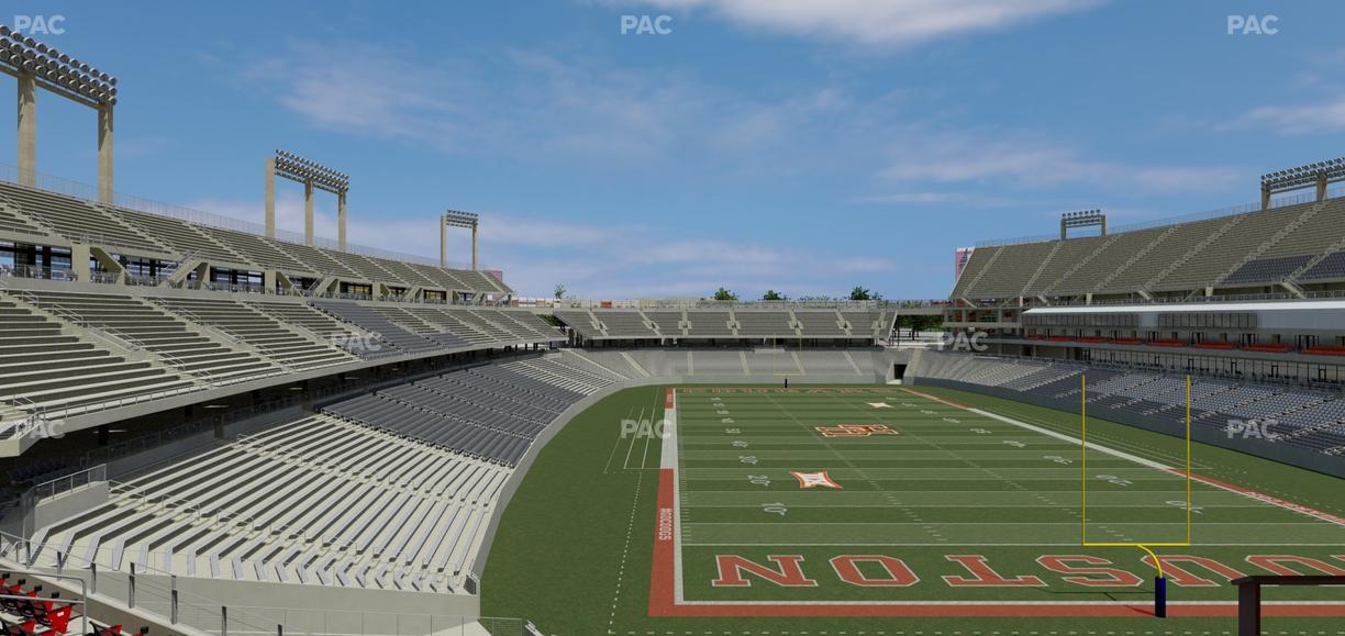 TDECU Stadium - Section Wv 211 Seat View