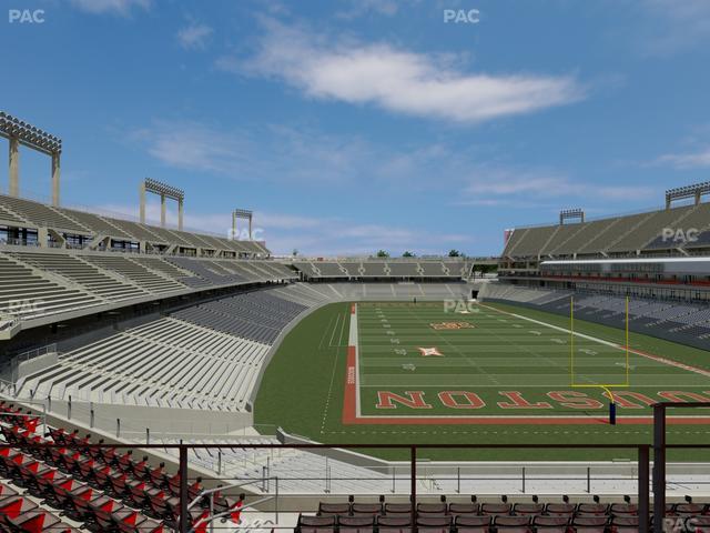 TDECU Stadium - Section Wv 211 Seat View