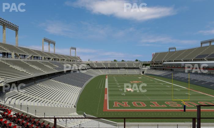TDECU Stadium - Section Wv 211 Seat View