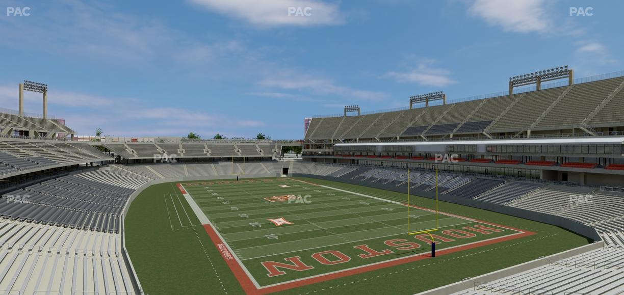 TDECU Stadium - Section Wv 212 Seat View