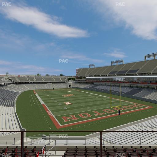 TDECU Stadium - Section Wv 212 Seat View