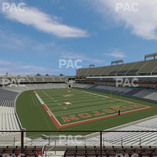 TDECU Stadium - Section Wv 212 Seat View