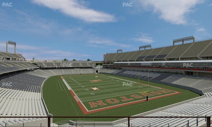 TDECU Stadium - Section Wv 212 Seat View