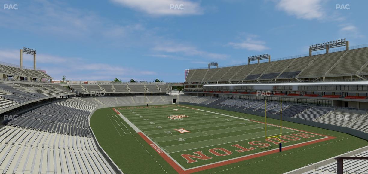 TDECU Stadium - Section Wv 213 Seat View